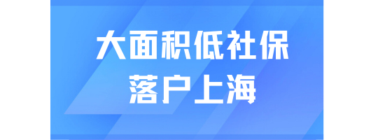 大面積低社保還想落戶上海？該怎么辦？